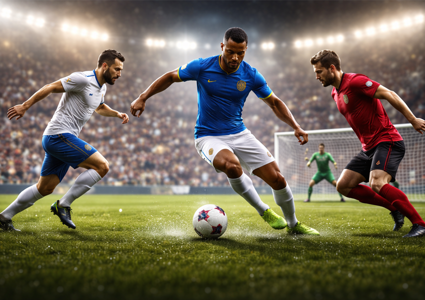 Treinamento de fundamentos técnicos no futebol