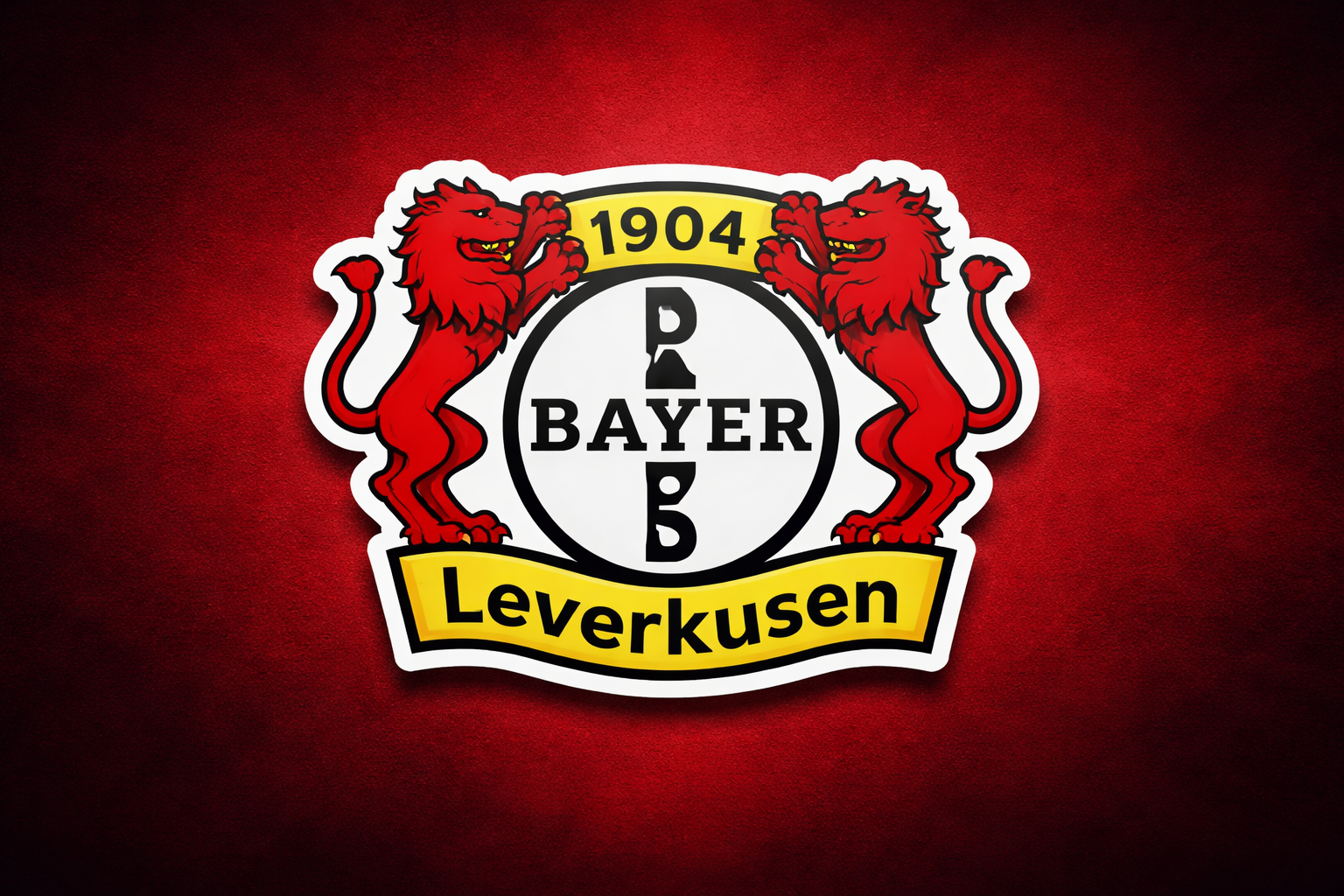 O Bayer Leverkusen mudou de cores ao longo dos anos. Agora, adota o vermelho e preto em seus s&iacute;mbolos