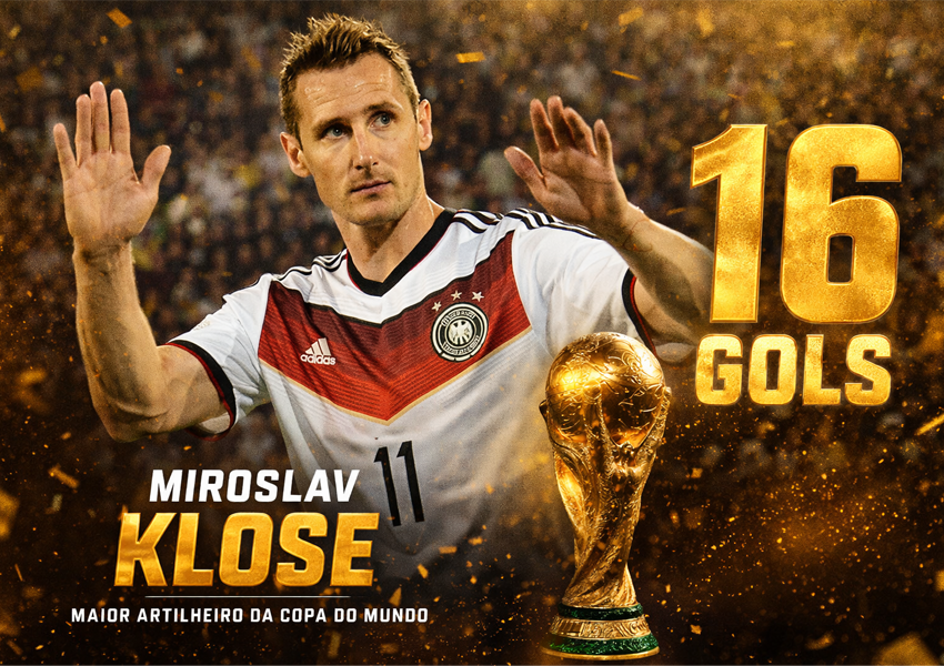 Maiores artilheiros da Copa do Mundo: ranking histórico de gols