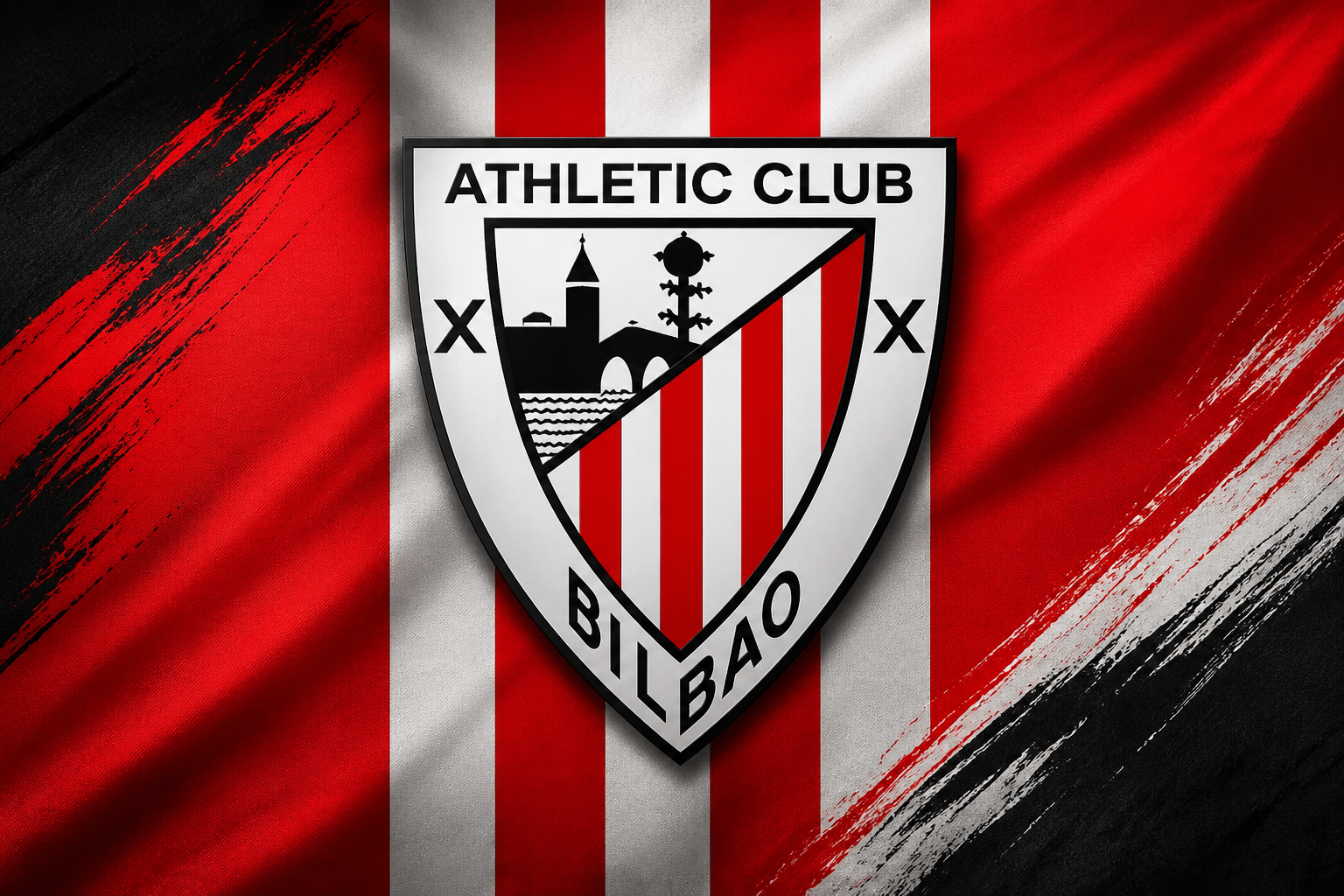 Vermelho, branco e preto s&atilde;o as cores oficiais do Athletic Club