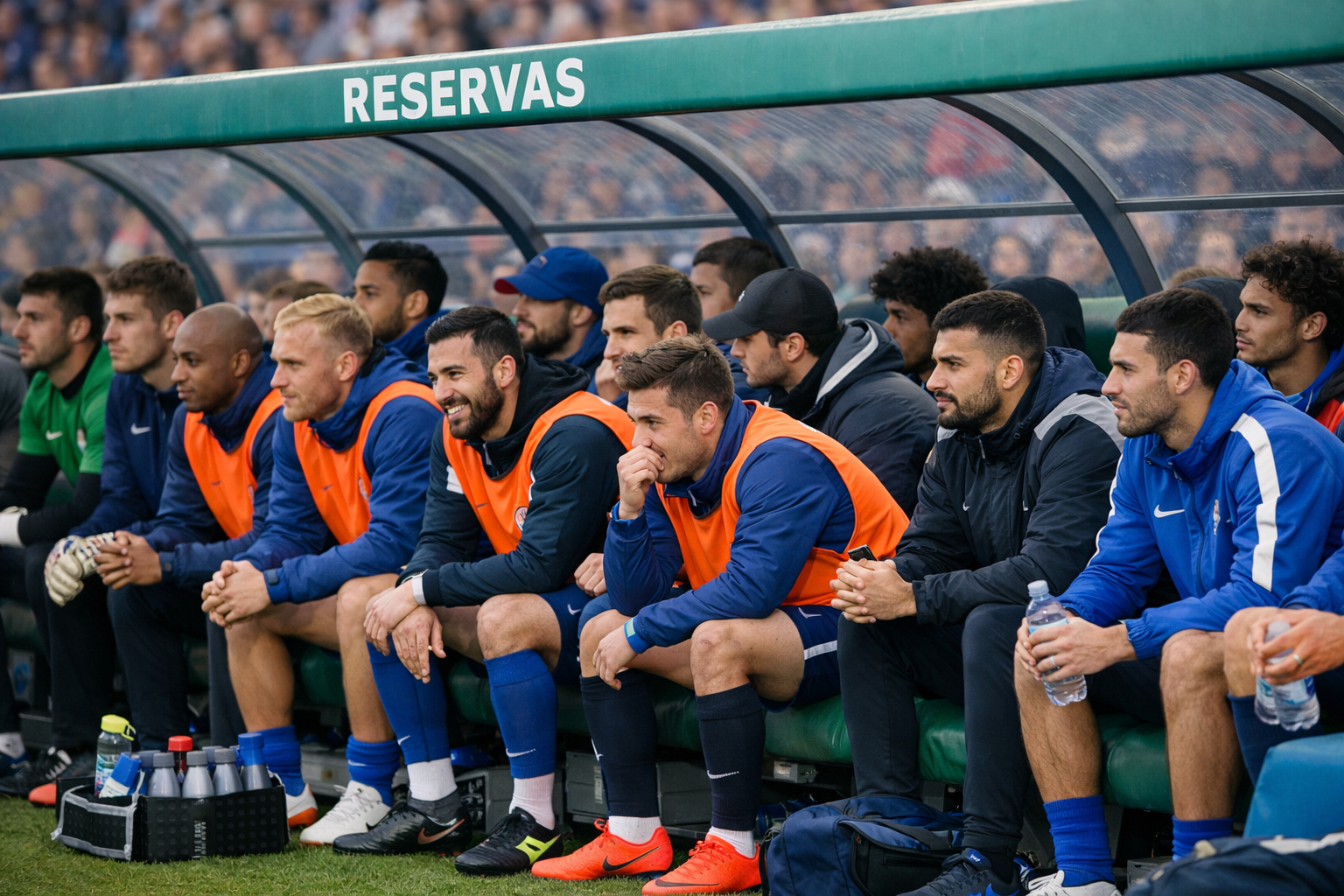 O n&uacute;mero de reservas que um time pode ter depende do regulamento da competi&ccedil;&atilde;o